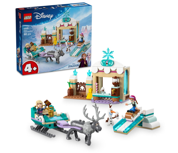 LEGO Disney Princess 43256 Przygoda na sankach Anny - 1284104 - zdjęcie 2